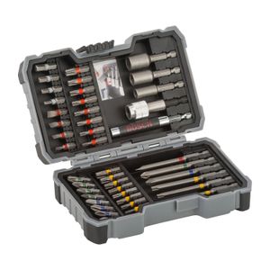 Kit de pontas e soquetes Extra Hard com 43 peças Bosch