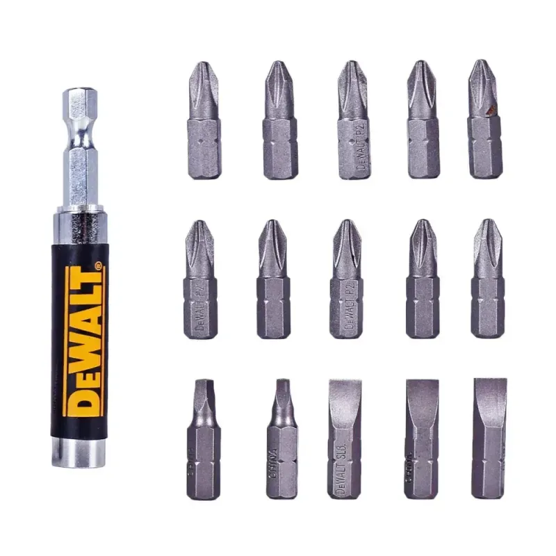 Jogo-de-Bits-com-Guia-Magnetica-254mm-com-16-Pecas-Dewalt