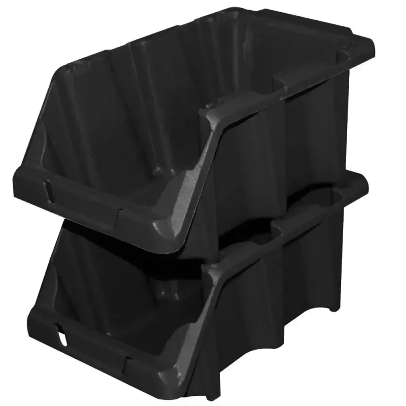 Gaveta-Plastica-Pratica-Empilhavel-Nº-5-Preta-42003-Presto