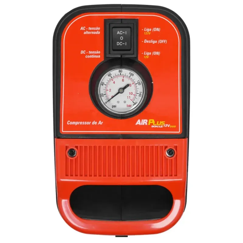 Mini-Compressor-de-Ar-12V-Duo-Air-Plus-Schulz---127V