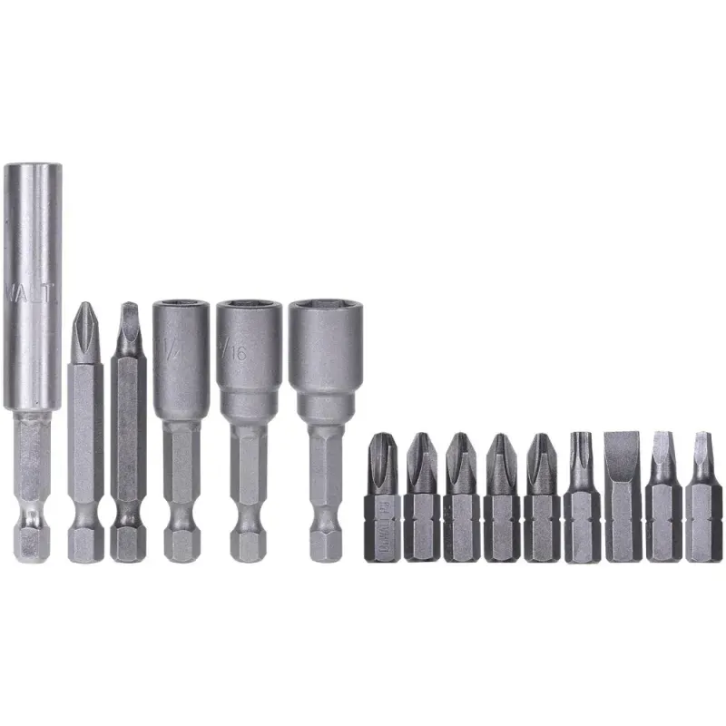 Jogo-de-Ponta-Bits-com-Estojo-Magnetico-com-15-Pecas-DeWalt