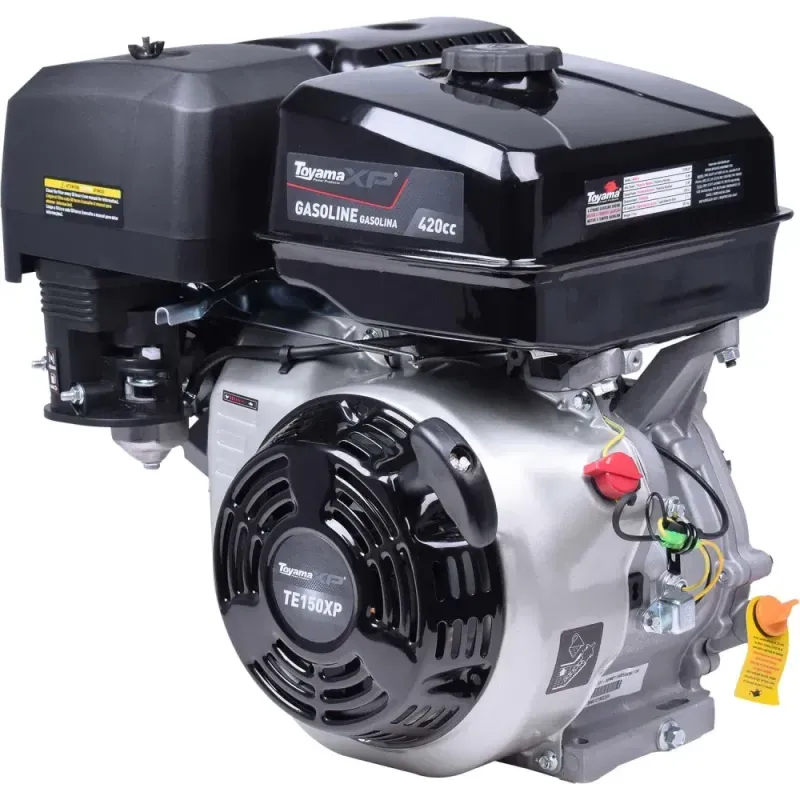 Motor-a-Gasolina-15HP-420cc-Refrigerado-a-Ar-TE150-Toyama