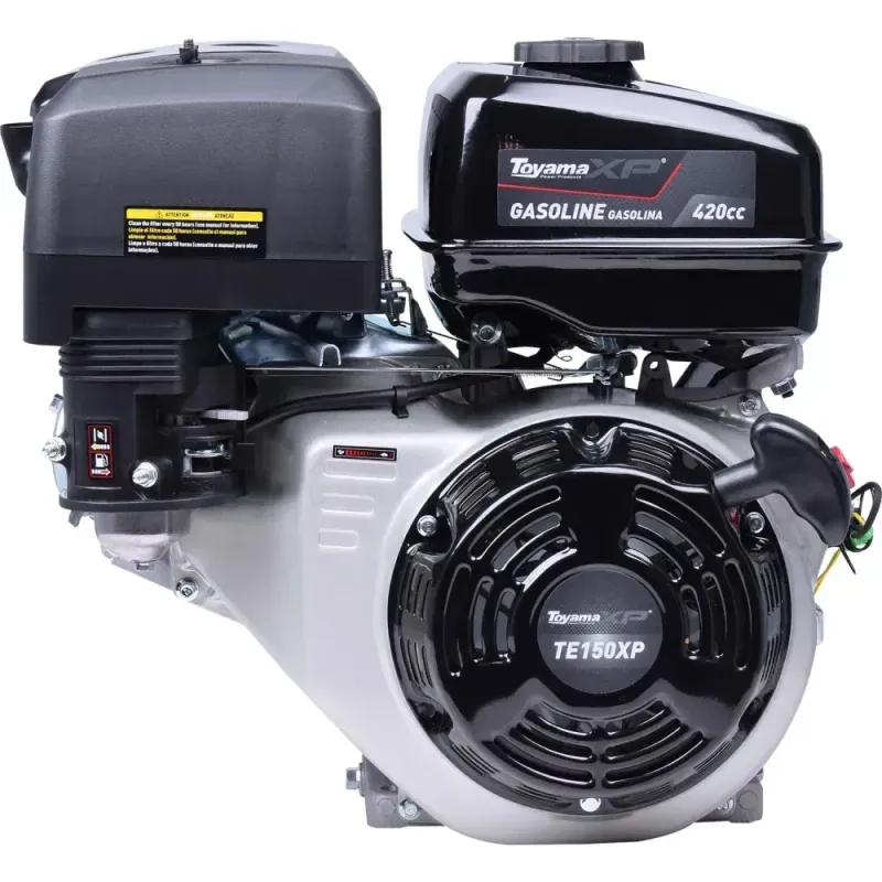 Motor-a-Gasolina-15HP-420cc-Refrigerado-a-Ar-TE150-Toyama