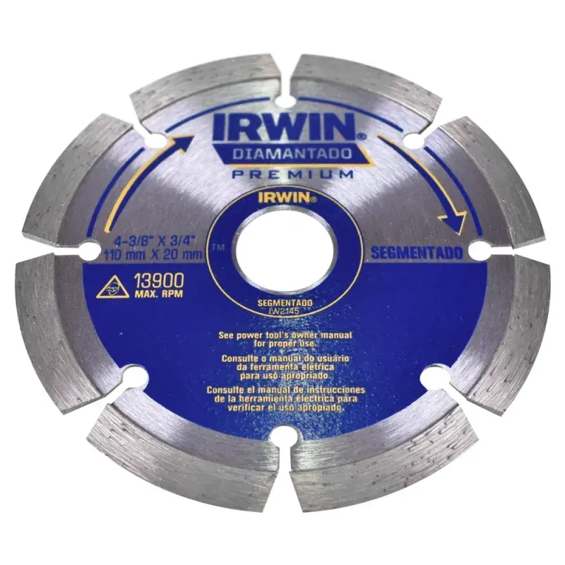 Disco-Diamantado-Segmentado-Seco-umido-IW2145-Irwin