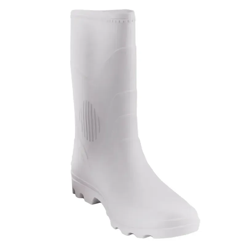 Bota-de-PVC-Branca-Nº39-Modelo-387-Pega-Forte-Grendene