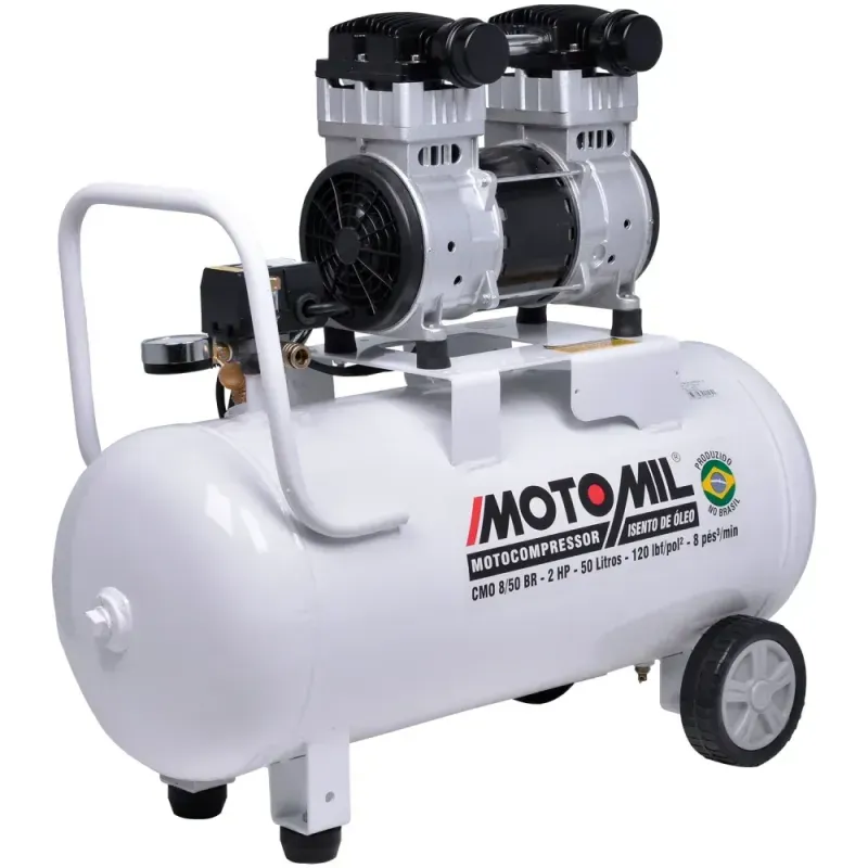 Compressor-de-Ar-Medico-Odontologico-Mono-Branco-220V-Motomil