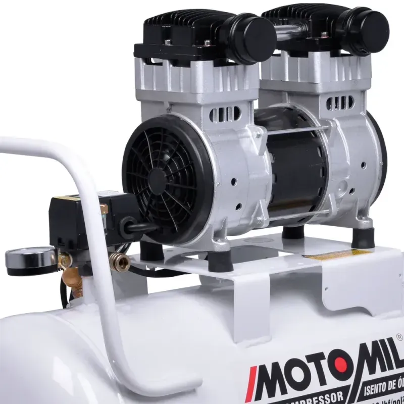 Compressor-de-Ar-Medico-Odontologico-Mono-Branco-220V-Motomil