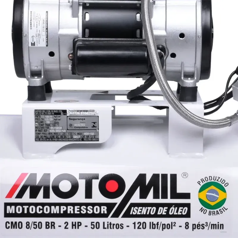 Compressor-de-Ar-Medico-Odontologico-Mono-Branco-220V-Motomil