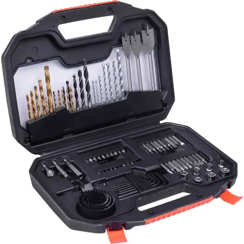 Jogo-de-Furar-e-Parafusar-com-100-Pecas-Black-Decker