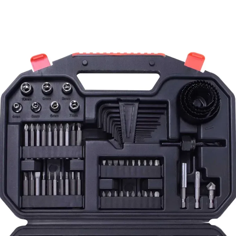 Jogo-de-Furar-e-Parafusar-com-100-Pecas-Black-Decker