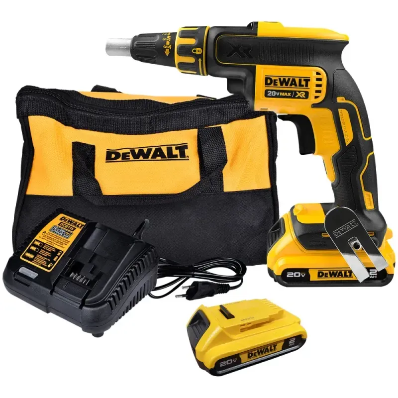 Parafusadeira-Drywall-a-Bateria-1-4--DCF620D2-B2-220V-Dewalt