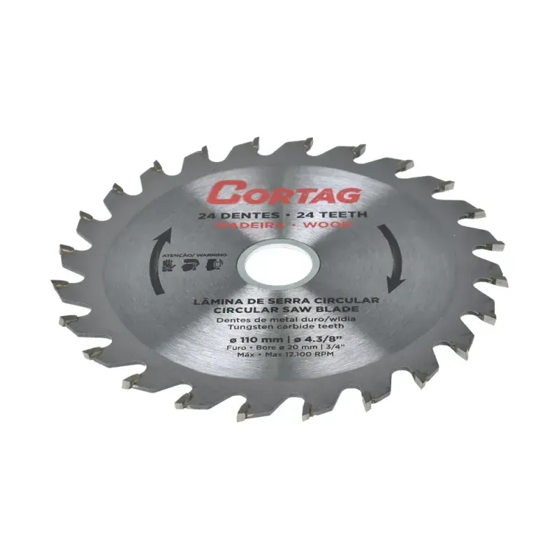 Disco-de-Serra-Circular-com-Dentes-de-Metal-110x20mm-Cortag