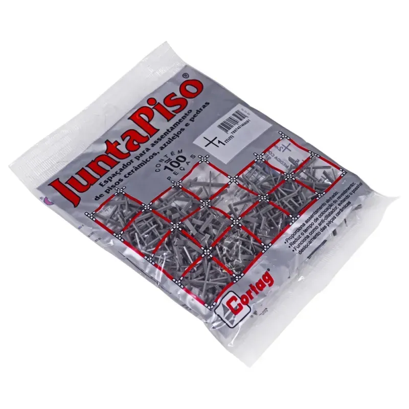 Espacador-de-Junta-de-Piso-1mm-100-Pecas-Cinza-Cortag