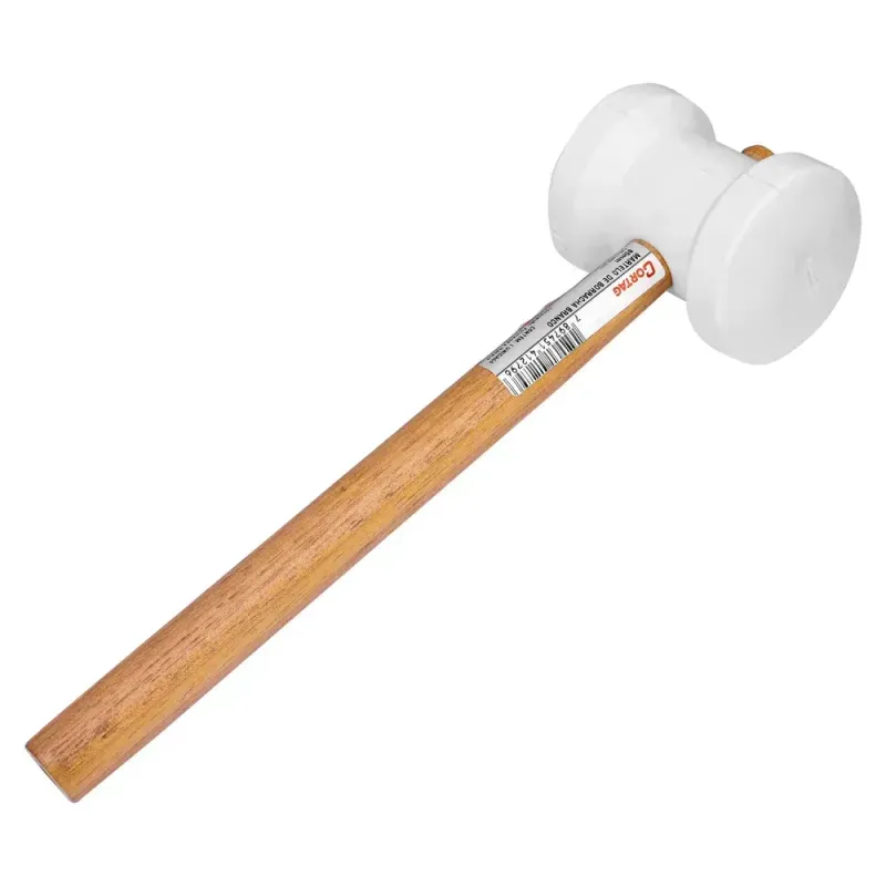 Martelo-De-Borracha-80Mm-Branco-61279-Cortag