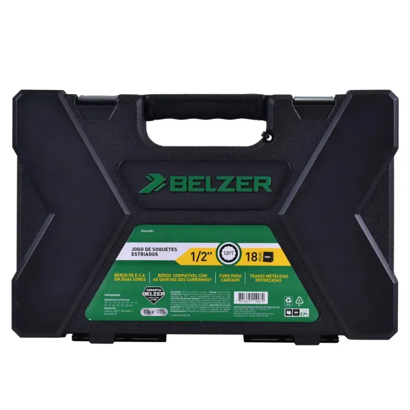 Jogo-de-Soquetes-Estriados--1-2”-18-Pecas-Belzer-Sata