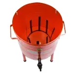 Pingadeira-de-Oleo-para-20L-com-6-Funis-PO20F6-Metal-Pen