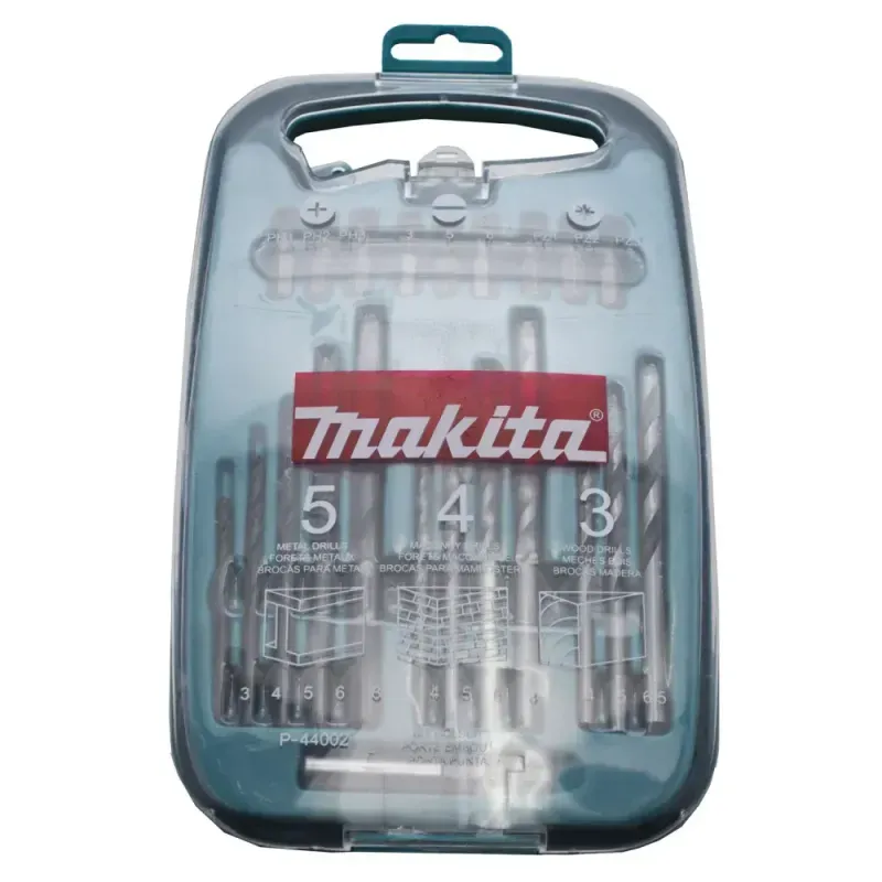 -Jogo-de-Brocas-e-Bits-para-Metal-e-Madeira-22-Pecas-Makita