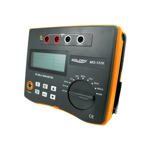 Mili Ohmímetro Digital MO-1210 Medição A 4 Fios Solden