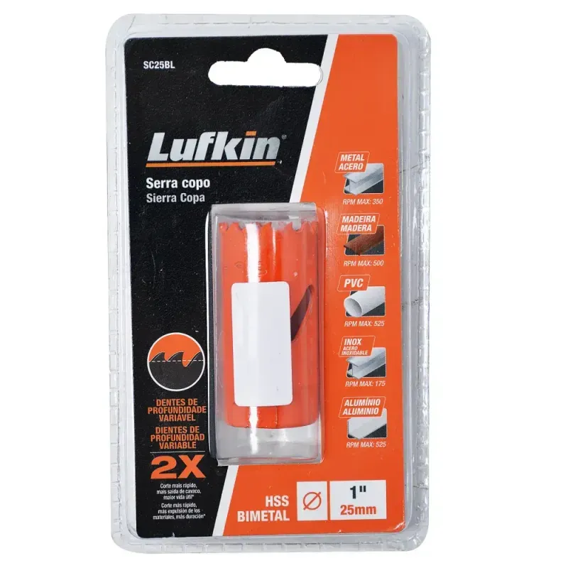 Serra-Copo-25mm-1”-SC25BL-Lufkin