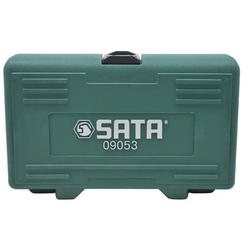 Jogo-de-Soquetes-com-Bits-Hexagonais-18-pcs-1-4--e-1-2”-Sata