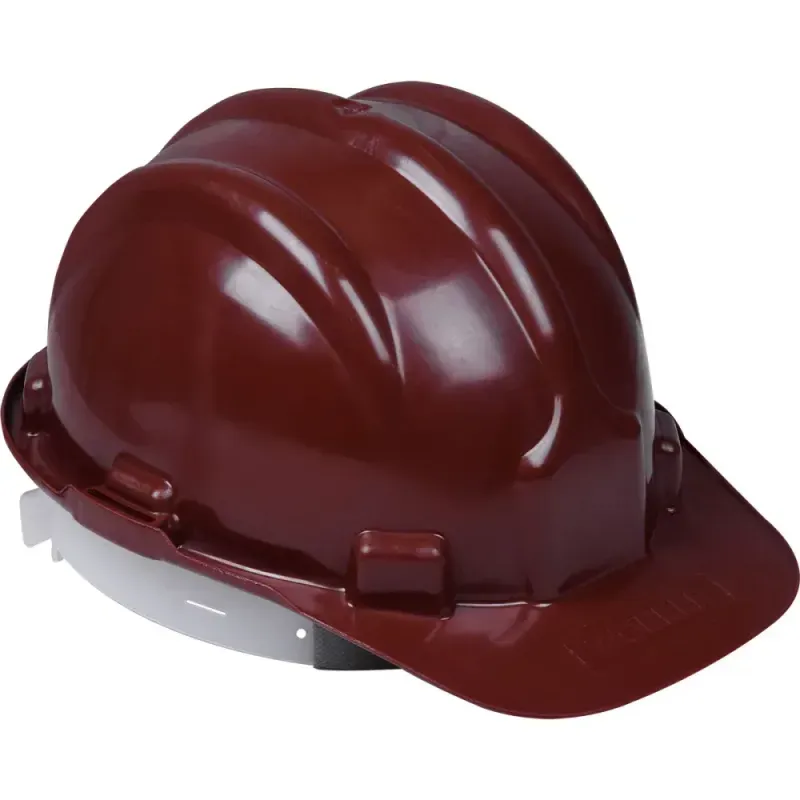 Capacete-de-Seguranca-com-Carneira-e-Aba-Frontal-Marrom-Worker