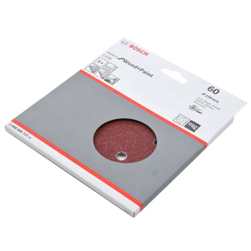 Folha-de-lixa-C430-150mm-com-5-Unidades-Bosch