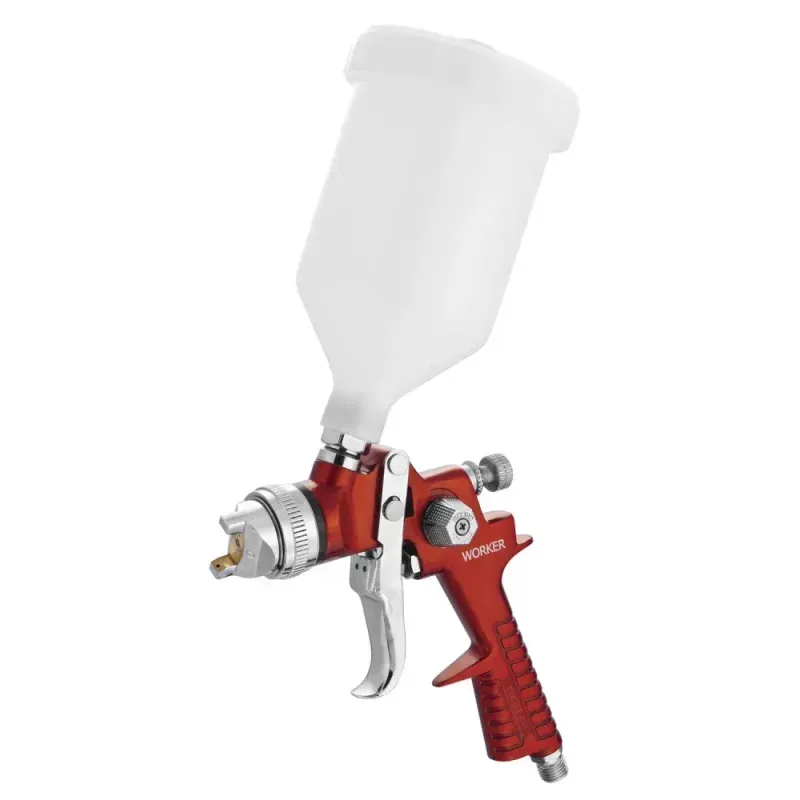 Pistola-De-Pintura-Gravidade-HVLP-1-4--NPT-500ml-Worker