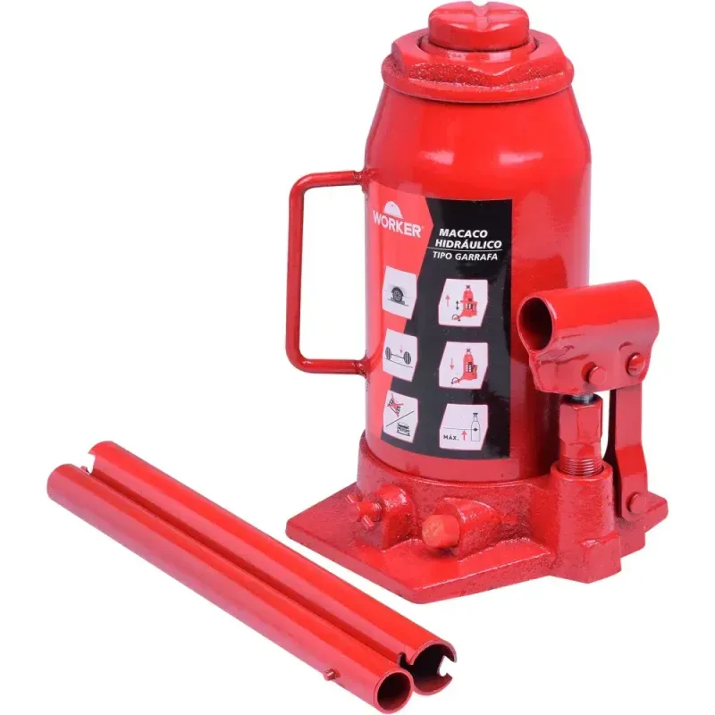 Macaco-Hidraulico-Tipo-Garrafa-160mm-10-Toneladas-Worker