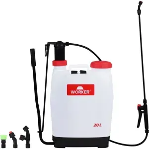 Pulverizador Costal Manual em Plástico Resistente 20L Worker