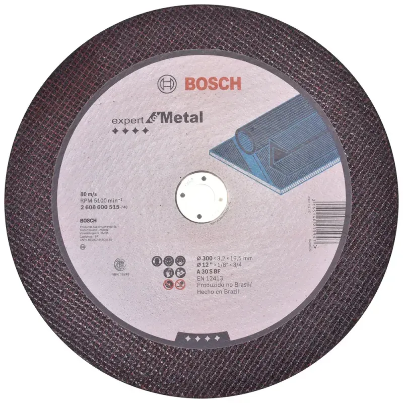 Disco-de-Corte-300x32mm-Furo-1905mm-Expert-for-Metal-Bosch