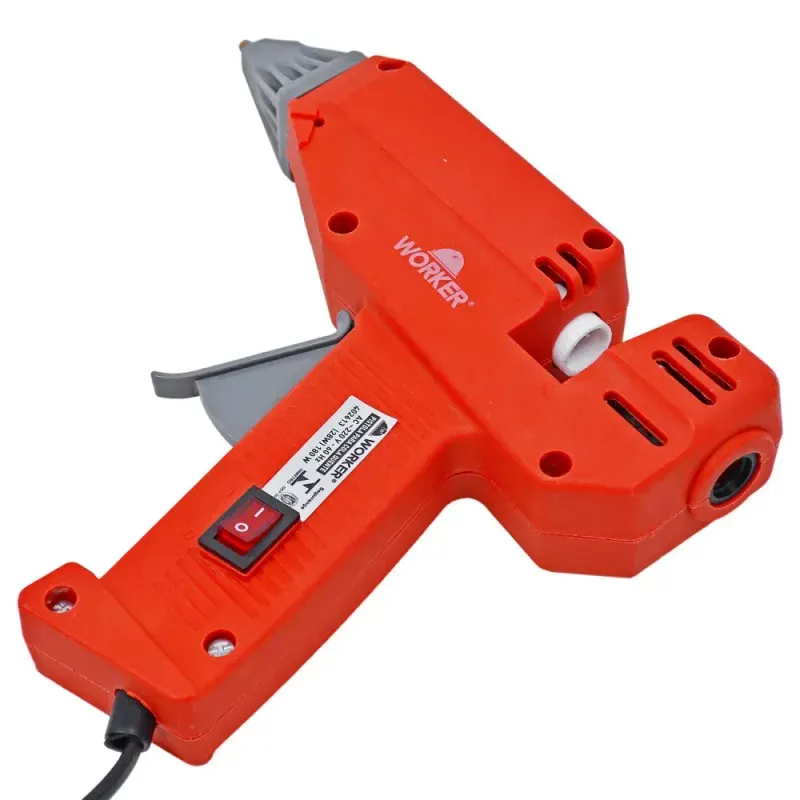 Pistola-para-Cola-Quente-com-bico-Emborrachado 180W-220V-Worker
