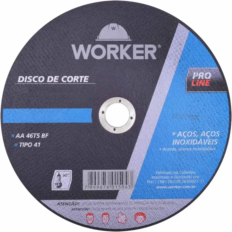 Disco-Corte-7-x16-x7-8--Inox-Worker