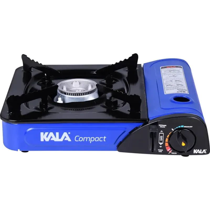 Fogao-de-Camping-a-Gas-Compact-Azul-33x29cm-Kala