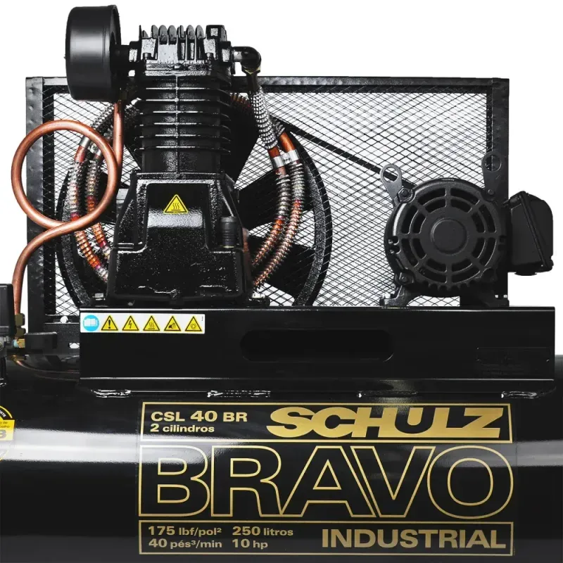 Compressor-de-Ar-40-Pes-250L-BRAVO-CSL-220-380V-Schulz