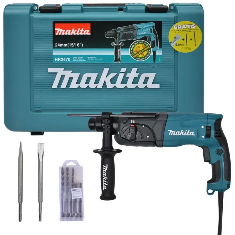 Martelete-Rompedor-SDS-HR2470-Makita-Com-Acessorios-127V