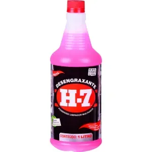 Desengraxante E Removedor Para Limpeza Pesada H7 1 Litro