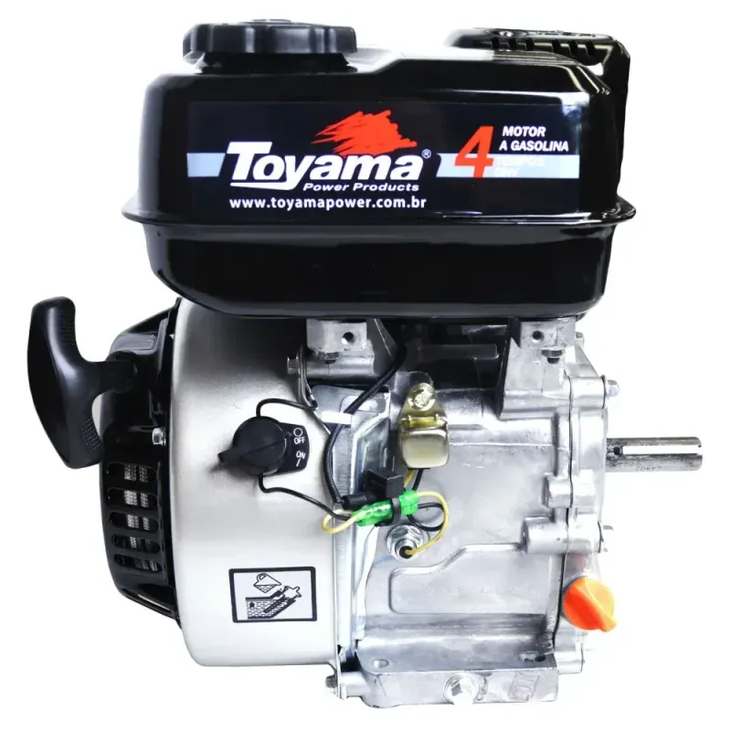 Motor-Gasolina-OHV-4Tempos-Refrigerado-Ar-60-HP-TE60-Toyama