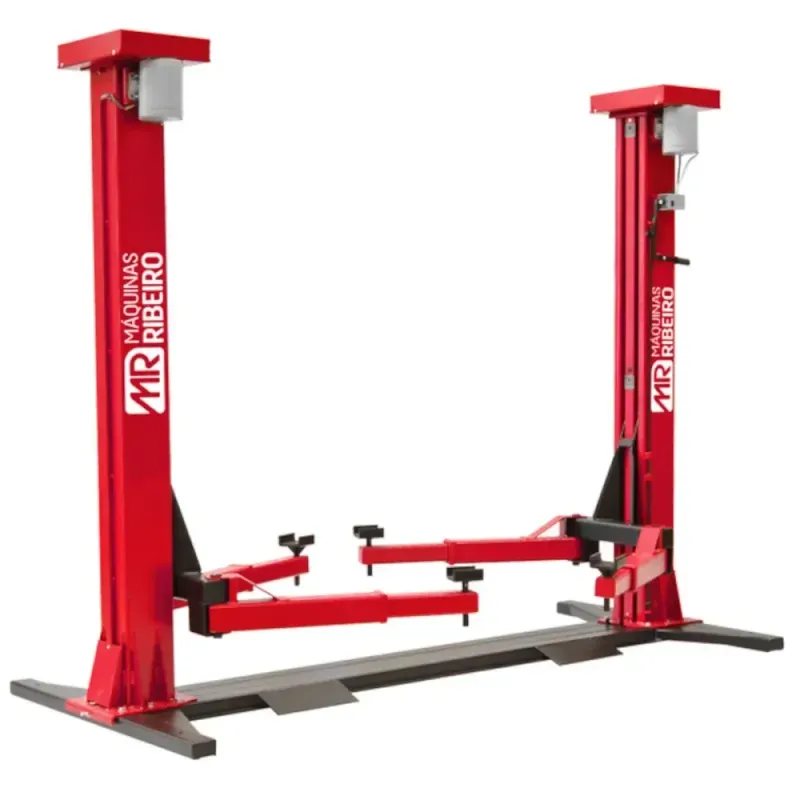 Elevador-Automotivo-Er4000-Vermelho--4T-220V-Maquinas-Ribeiro