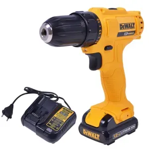 Parafusadeira Furadeira Bateria 12 V DCD700LC1 Dewalt Bivolt