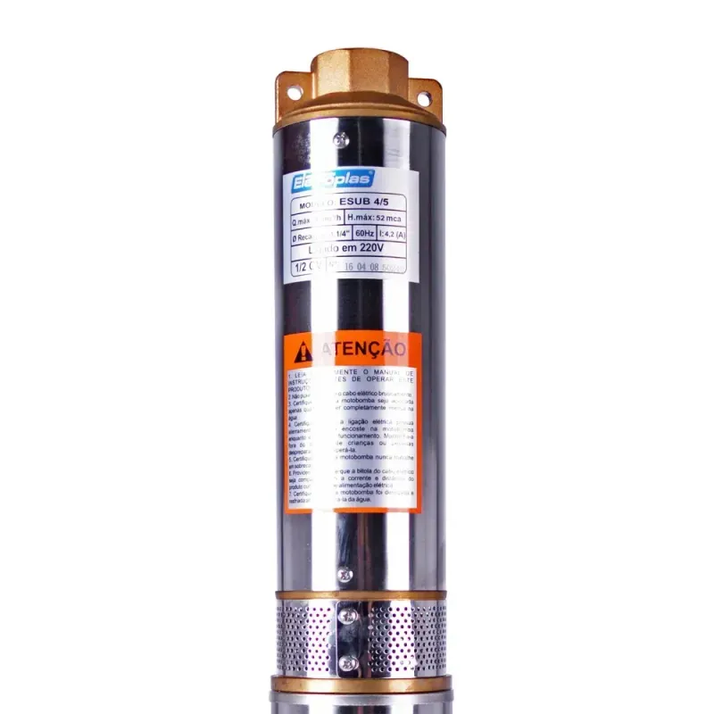 Motobomba-Submersa-Caneta-1-2-HP-ESUB-4-5-Eletroplas-–-220V
