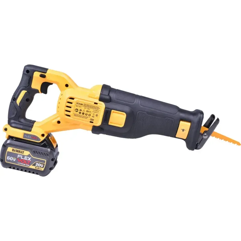 Serra-Sabre-a-Bateria-60V-DCS388T2-Com-2-Baterias-Dewalt
