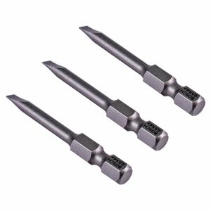 Kit Ponta Bits Fenda Sext. 1/4" Extra Hard 0,5X4,0mm Bosch 3 pçs