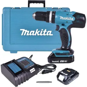 Parafusadeira Furadeira Impacto 18 V DHP453SYE Makita Bivolt