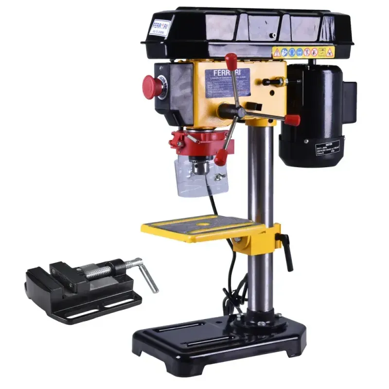Furadeira-de-Bancada-Com-Morsa-e-Motor-FG13-350W-127V-Ferrari