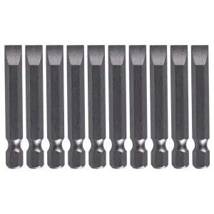 Jogo Ponta Bits Fenda 7 mm 10 peças 001691-0 Makita