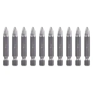Jogo Ponta Bits Phillips 10 peças PH2 50mm 001696-0 Makita