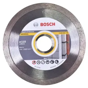 Disco Diamantado Universal 110Mm Expert Of Diamond Da Bosch