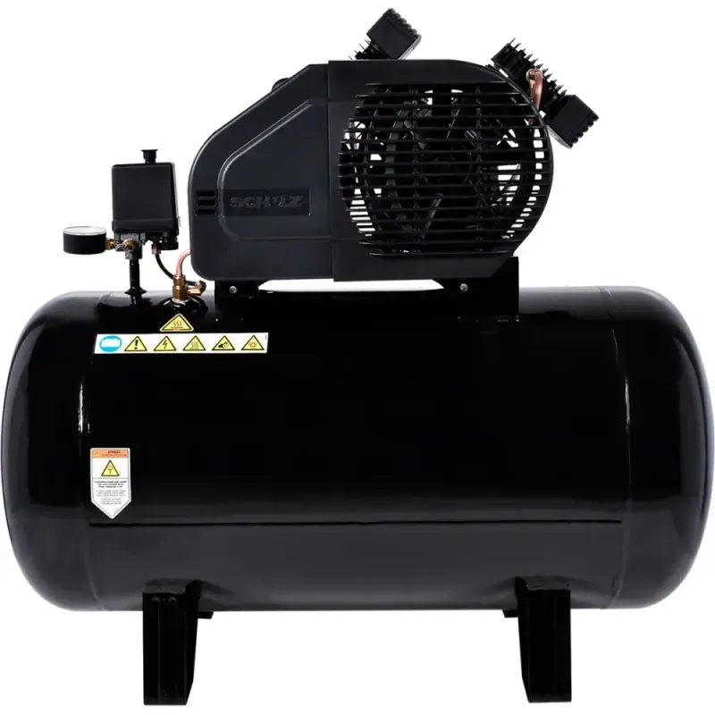 Compressor-Ar-CSV10-100-PRO-10pcm-2Cv-100L-Mono-127V-Schulz