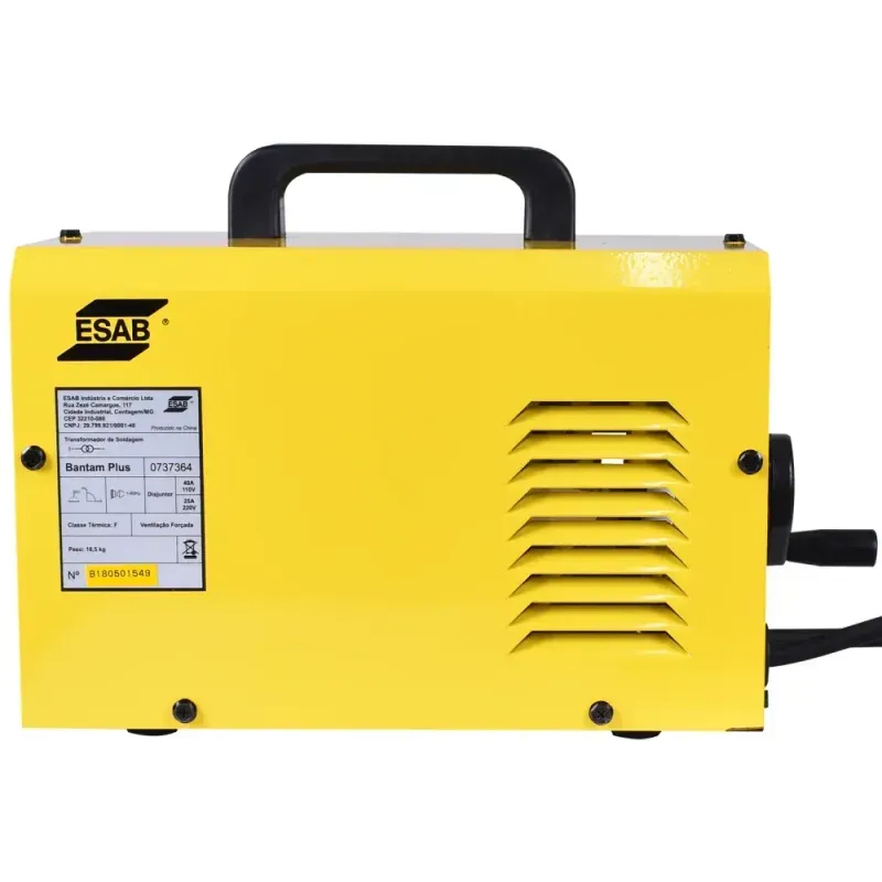 Maquina-Transformadora-de-Solda-Bantam-Plus-180A-Biv-Esab