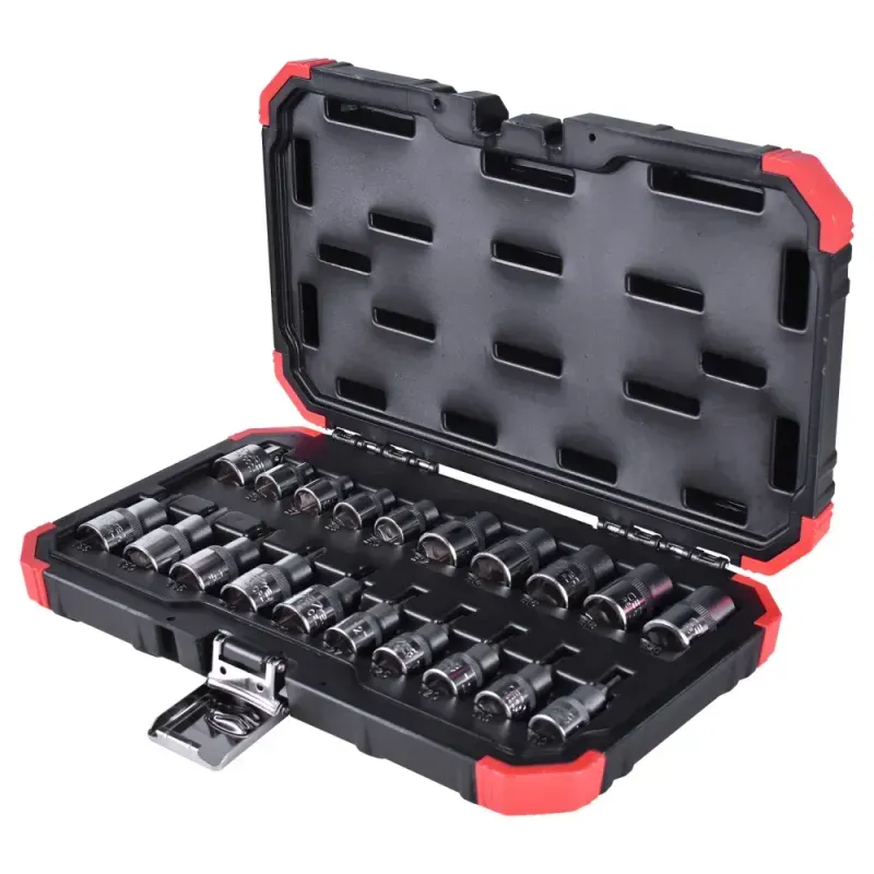 Jogo-De-Soquetes-3-8--Mais-1-2--TX-Com-20Pcs-Gedore-Red